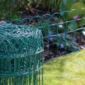 Green PVC Coated Border Garden Fence